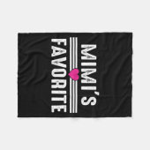 Mimi's Favorite Fleecedecke (Vorderseite (Horizontal))