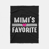 Mimi's Favorite  Fleecedecke (Vorderseite)