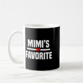 Mimi's Favorite Granhild Funny Grandson Granddaugh Kaffeetasse (Links)