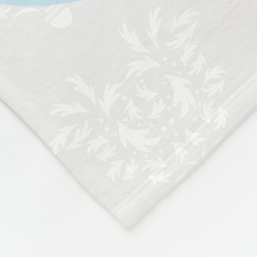 Mimis kleine Engel - Personalisieren Fleecedecke (Ecke)