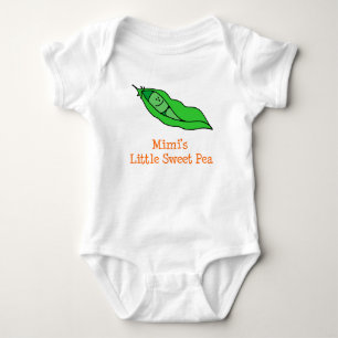 Mimis kleine süße Erbse Baby Strampler