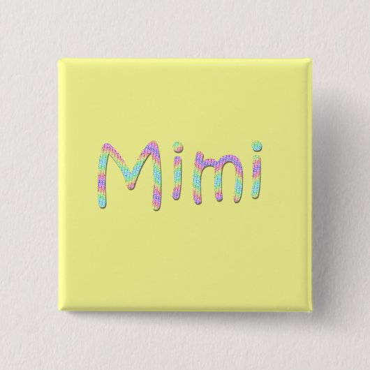 Mimis Knopf Button (Vorderseite)