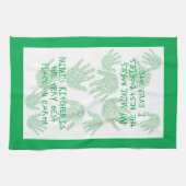 Mimis Küche Grüne Großmutter Geschenk Geschirrtuch (Horizontal)
