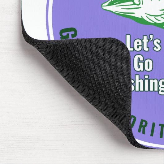 Mimis Lieblingsfischbuddy Mousepad (Ecke)