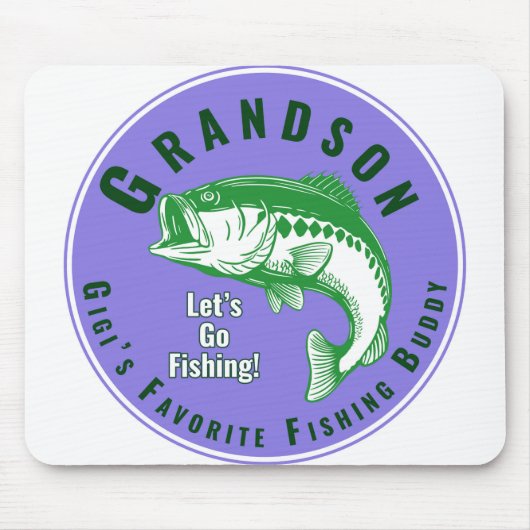 Mimis Lieblingsfischbuddy Mousepad (Vorne)