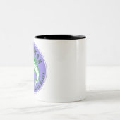 Mimis Lieblingsfischbuddy Zweifarbige Tasse (Mittel)