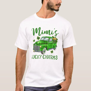 Mimi's Lucky Charm Green Truck Kleeblatts St Patri T-Shirt