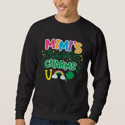 Mimi's Lucky Little Charms C Shamrock Sweatshirt (Vorderseite)