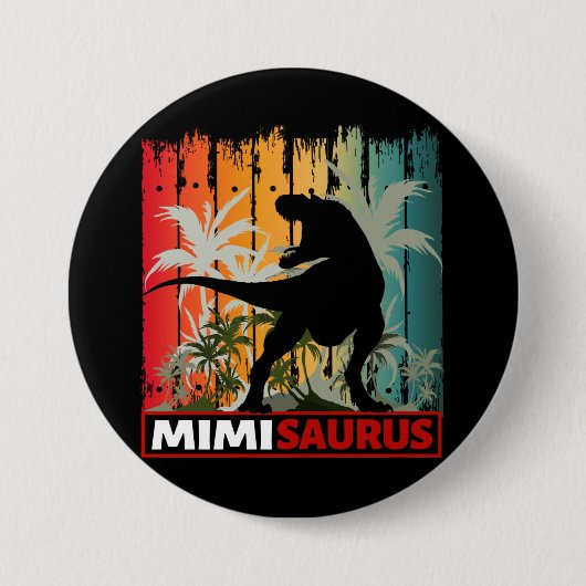 MIMISAURUS DINOSAUR LOVER BUTTON (Vorderseite)