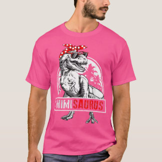 Mimisaurus T Rex Dinosaurier Mimi Saurus Muttertag T-Shirt