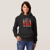 MimiSaurus T Rex T Mimi Saurus Dinosaurier Hoodie (Vorne ganz)