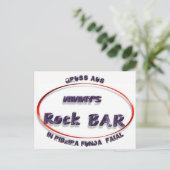 Mimmy's Rock Bar Postkarte (Stehend Vorderseite)
