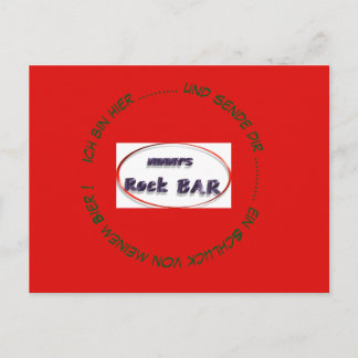 Mimmy's Rock Bar Postkarte