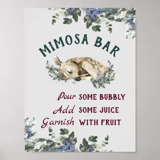 Mimosa Bar Baby Es ist kalte Außendusche Poster (Vorne)