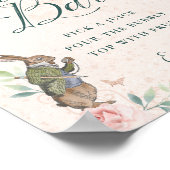 Mimosa Bar Fairytale Vintage Alice im Wunderland Poster (Ecke)