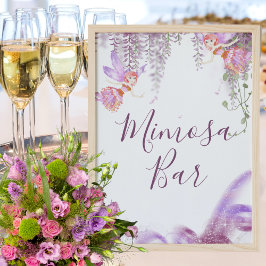 Mimosa-Bar-Plakat zum Magischen Märchen Poster