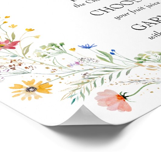 Mimosa Bar Poster (Ecke)