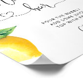 Mimosa Bar Poster (Ecke)