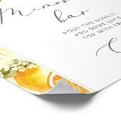 Mimosa Bar Poster (Ecke)