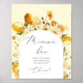 Mimosa Bar Poster (Vorne)