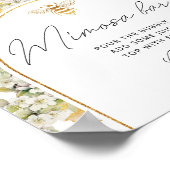 Mimosa Bar Poster (Ecke)