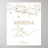 Mimosa Bar Sign, Baby Shooting Game Poster (Vorne)