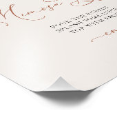 Mimosa Bar Sign Bear Baby Dusche mit Balloons Fotodruck (Ecke)