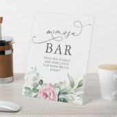 Mimosa Bar Sign for Brautparty Brunch Sockelschild (In SItu)