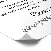 Mimosa Bar Sign - Rochester Poster (Ecke)