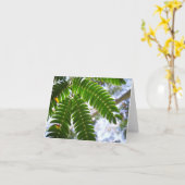 Mimosa-Blätter Karte (Gelbe Blume)