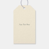 Mimosa Brunch Cocktail Glass Brautparty Gefallen Geschenkanhänger (Rückseite)