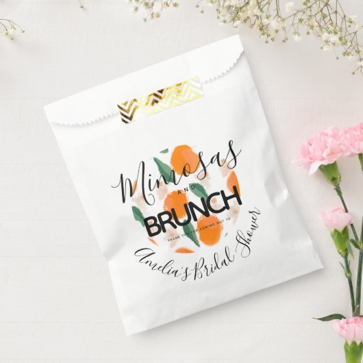 Mimosa Brunch Handgezeichnetes Brautparty Geschenktütchen (Versiegelt)