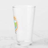 Mimosa Colorful Champagner Brille Glas (Links)