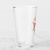 Mimosa Colorful Champagner Brille Glas (Rechts)