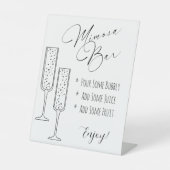 Mimosa Display Sign Sockelschild (Vorderseite)