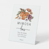 Mimosa Fall Bar Sign Sockelschild (Vorderseite)
