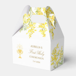 Mimosa First Communion Gable Geschenkschachtel