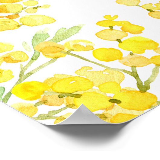 Mimosa First Communion Welcome Poster (Ecke)