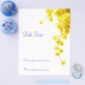 Mimosa Flyer (Einzeln)