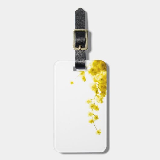 Mimosa Gepäckanhänger (Vorderseite vertikal)