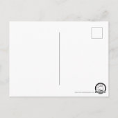 Mimosa_Happy Geburtstag! Postkarte (Rückseite)