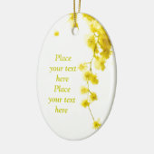 Mimosa Keramikornament (Links)