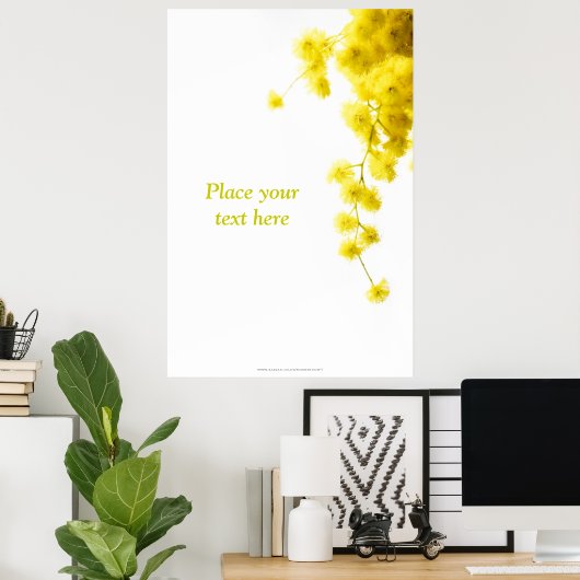 Mimosa Poster (Heimbüro)