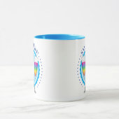 Mimosa Rainbow Champagne Tasse (Zentrum)