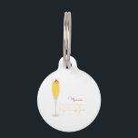 Mimosa-Rezept Haustiermarke<br><div class="desc">Genießen Sie diese perfekte Partnerschaft mit Champagner und Zitrus auf gerahmter Stickerei,  Cocktailserien,  Küchenwäsche,  Kleidung und vielem mehr!</div>