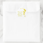 Mimosa Runder Aufkleber (Tasche)