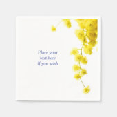 Mimosa Serviette (Vorderseite)