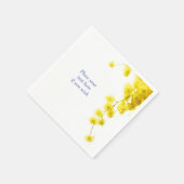 Mimosa Serviette (Ecke)