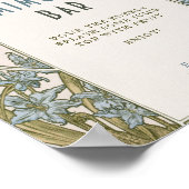 Mimosa Sign Vintage 1920 Poster (Ecke)