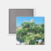 Mimosa Tree Magnet (Vorderseite/Rückseite)